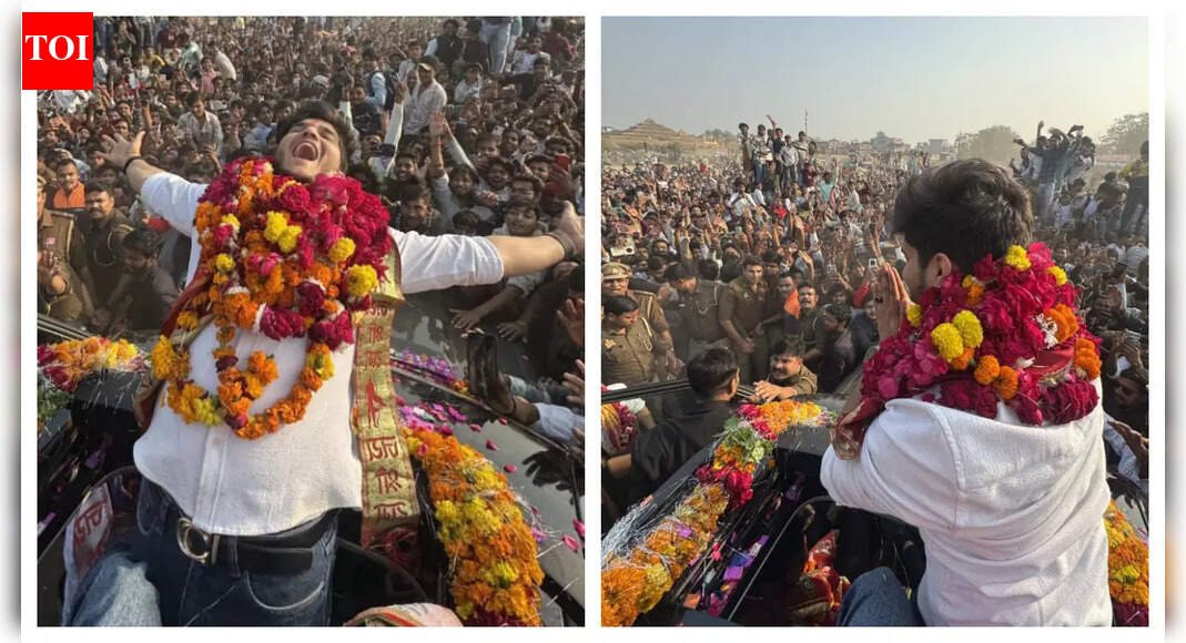 Bigg Boss 19’s Mridul Tiwari receives a grand welcome as he visits his hometown Etawah; takes a subtle dig at Bigg Boss makers