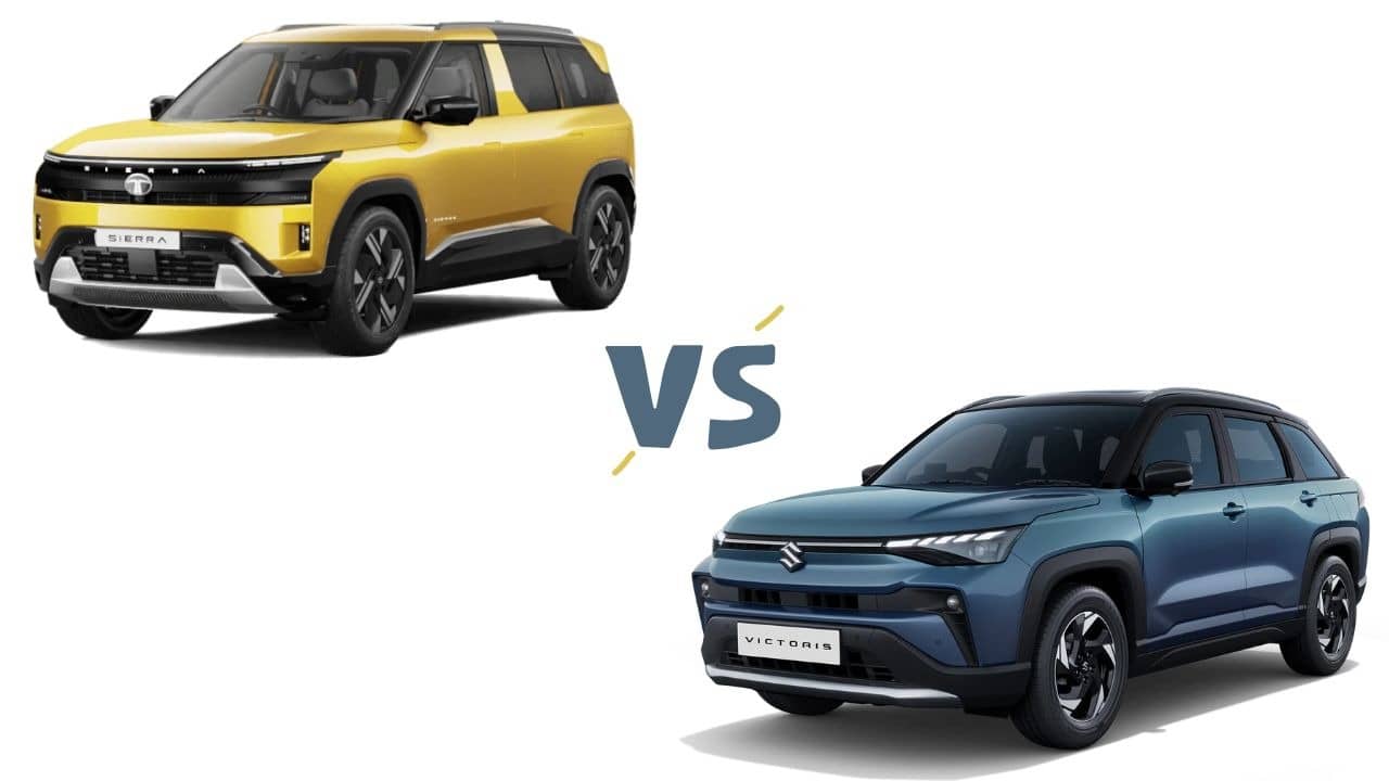 Tata Sierra (2025) vs Maruti Suzuki Victoris