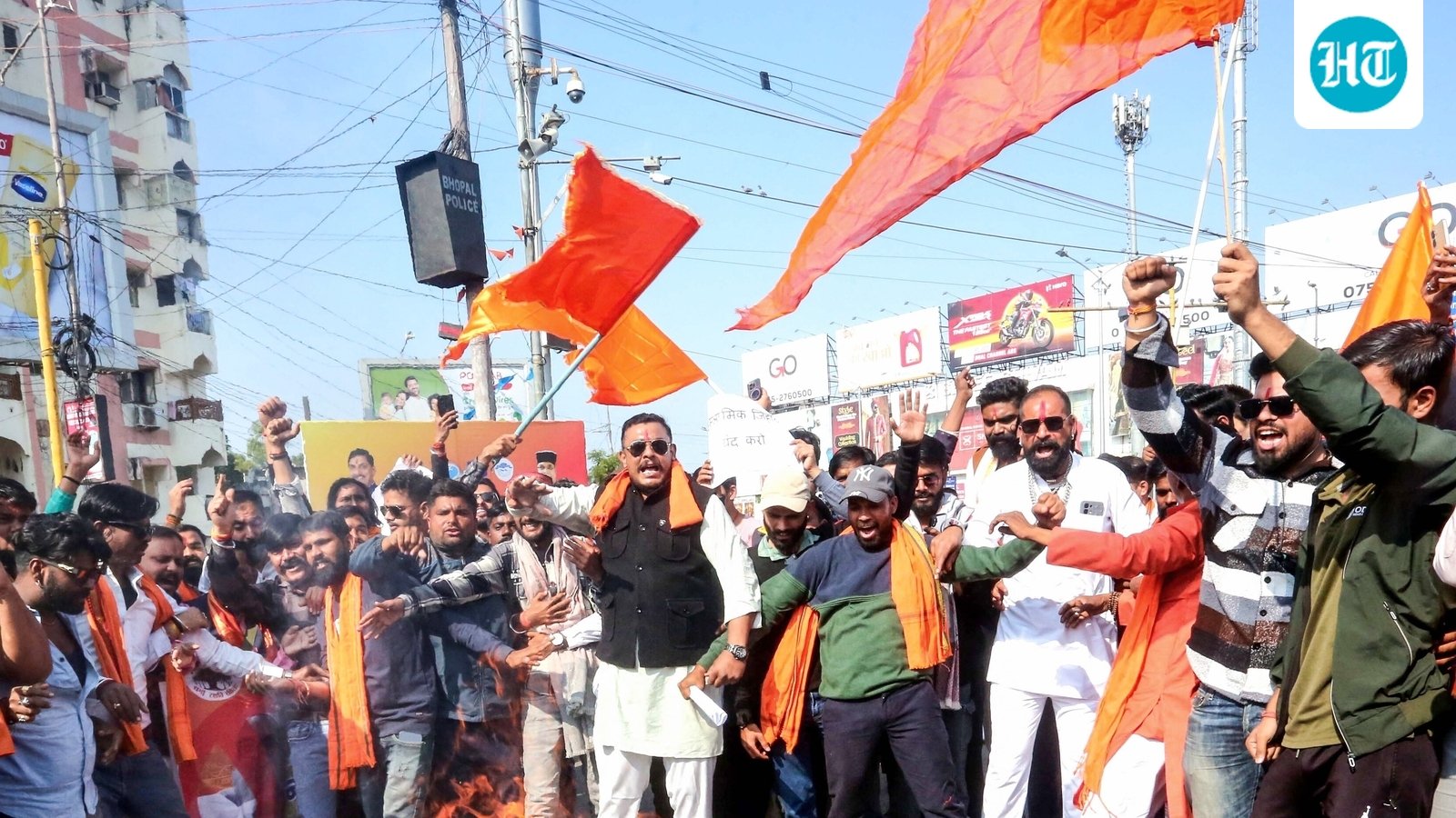 MP: Bajrang Dal, VHP protesters demand apology, action over Jamiat chief’s remarks