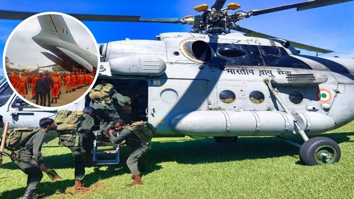 Cyclone Ditwah: India Helps Sri Lanka in Rescue Ops, IAF Evacuates Foreign Nationals of 12 Countries