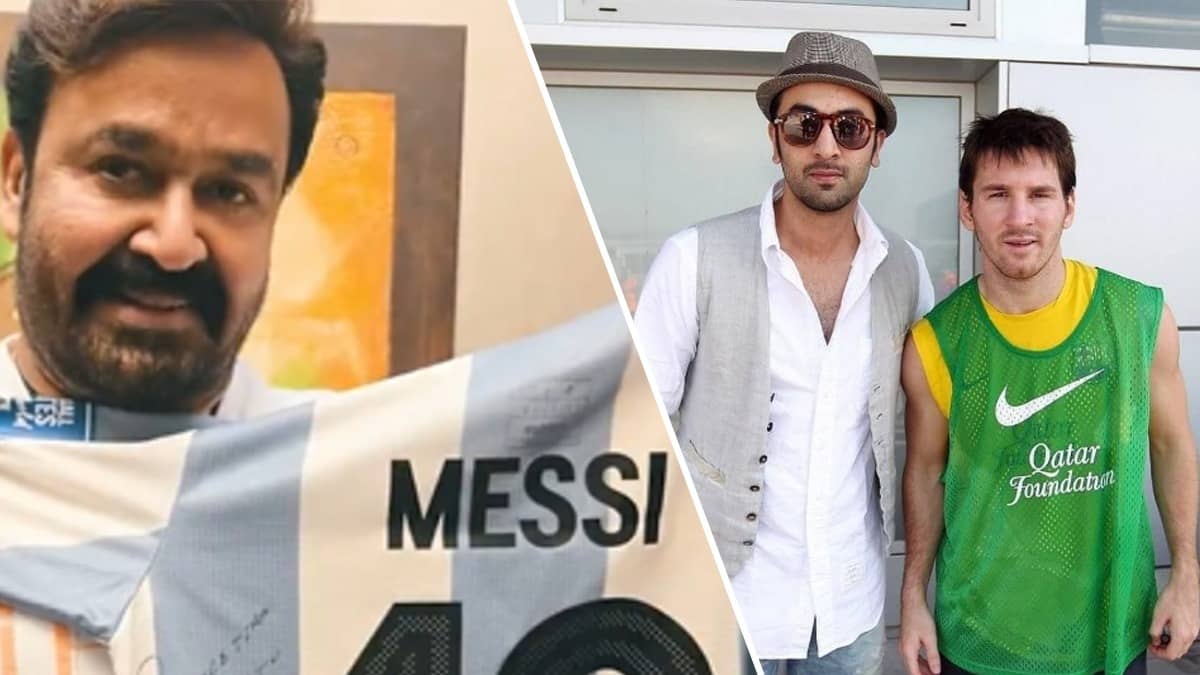 When GOAT Lionel Messi Gave Ranbir Kapoor And Mohanlal Their Ulimate Fan Moment | Throwback