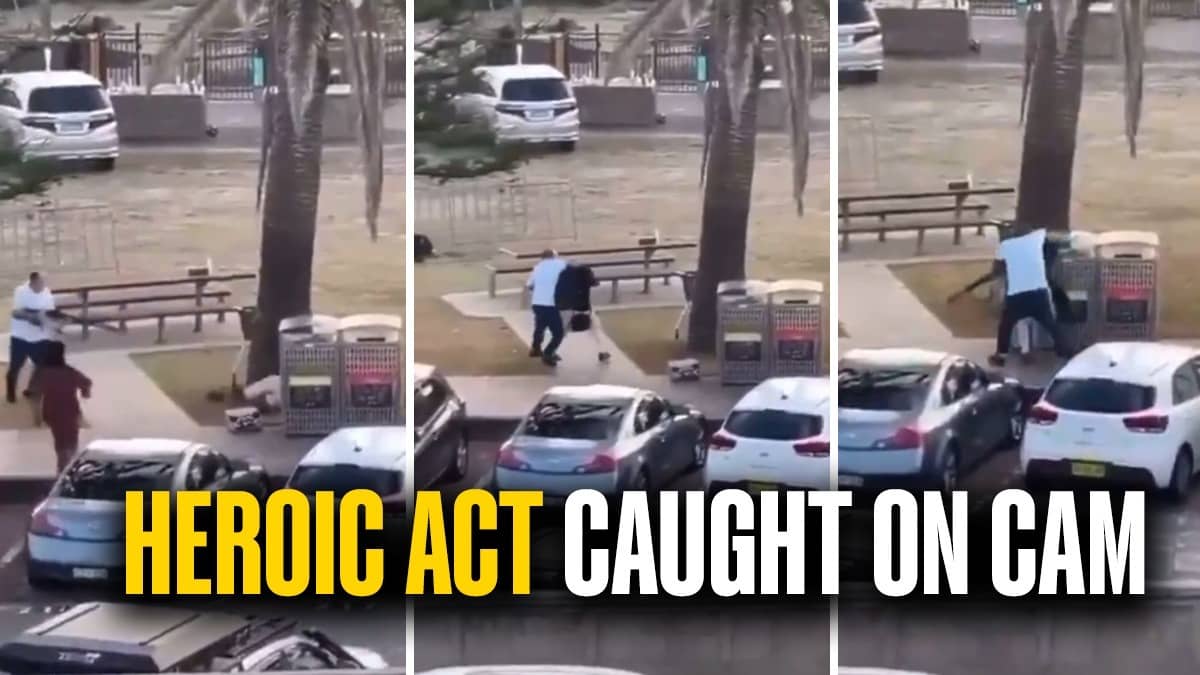 Unarmed Bystander Disarms Gunman During Bondi Beach Terror Attack | WATCH
