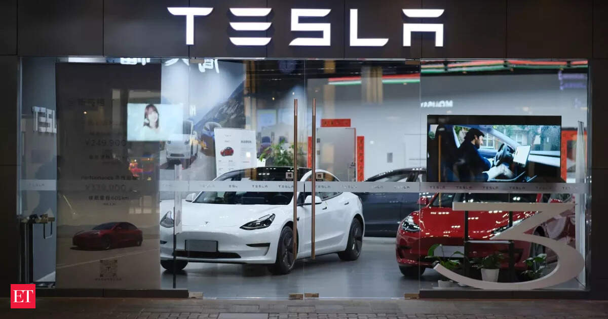 Tesla stock jumps after Elon Musk shares robotaxi testing update