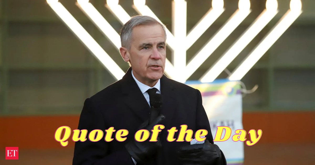 Quote of the Day by Mark Carney: ‘Leadership is the acceptance of responsibility rather than…’