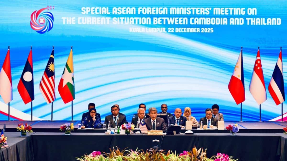 Asean holds special foreign ministers’ meet on Cambodia-Thailand tensions