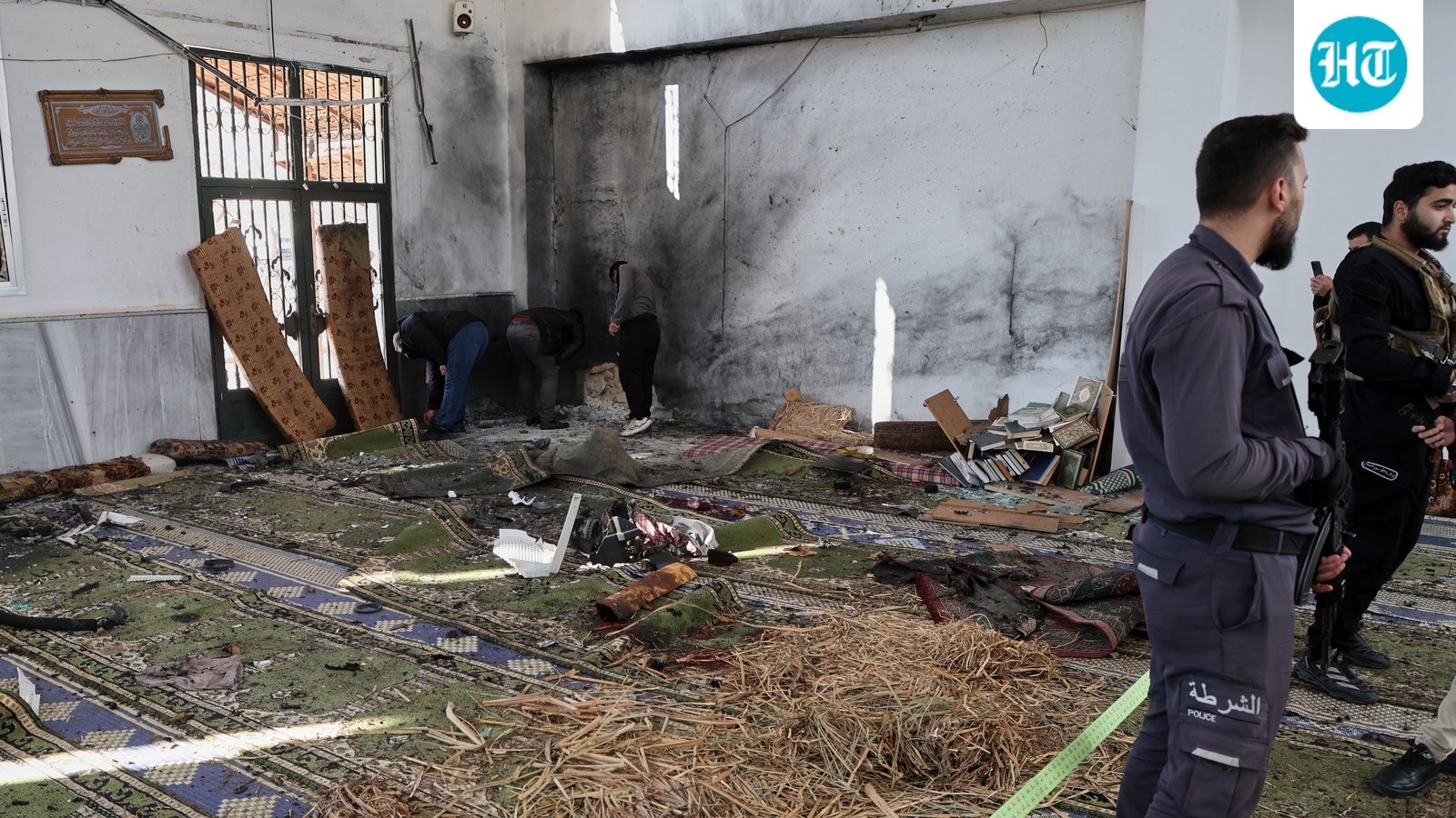 8 dead, 18 injured after deadly blast at Syria mosque during Friday prayers