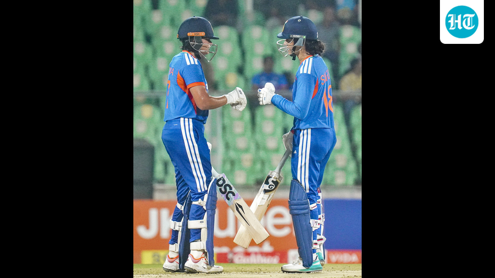 Smriti, Shafali and Richa shine as India take 4-0 lead