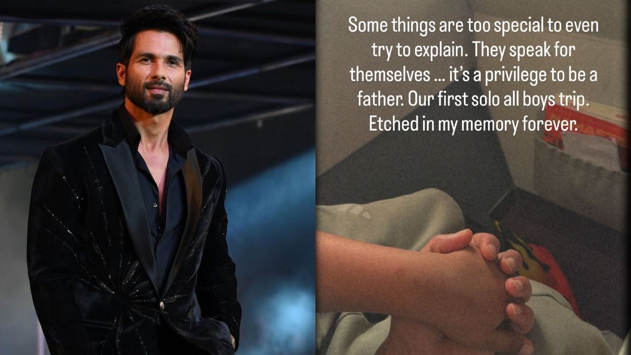 ‘O Romeo’ star Shahid Kapoor shares first-ever solo trip with son Zain; check adorable pics