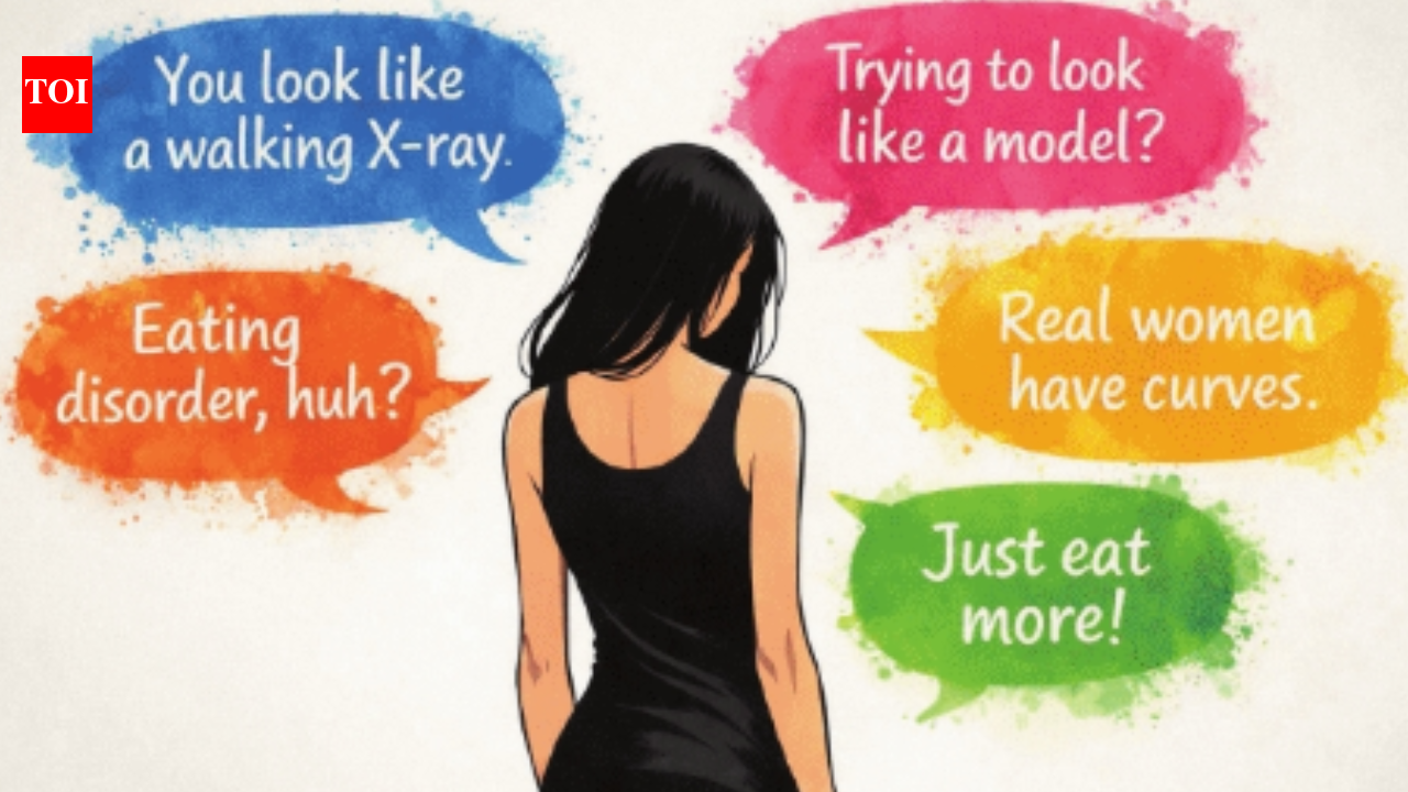 Toothpick! Twiggy! Why does thin-shaming get a free pass?