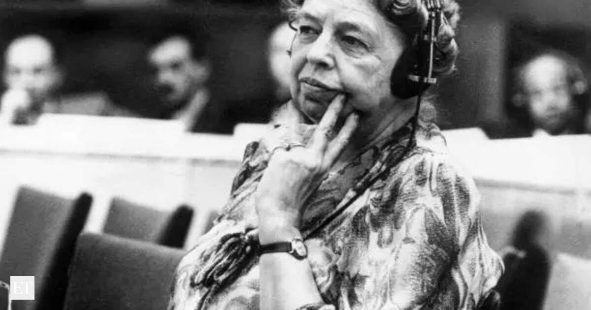 Quote of the Day by Eleanor Roosevelt: ‘A woman is like a tea bag