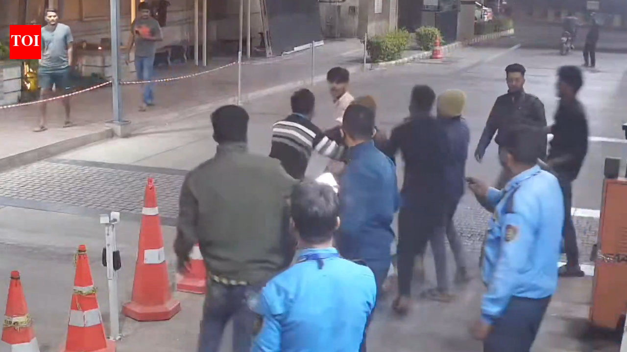 Hyderabad shocker: Gig worker stopped at security gate returns with group, attacks guards