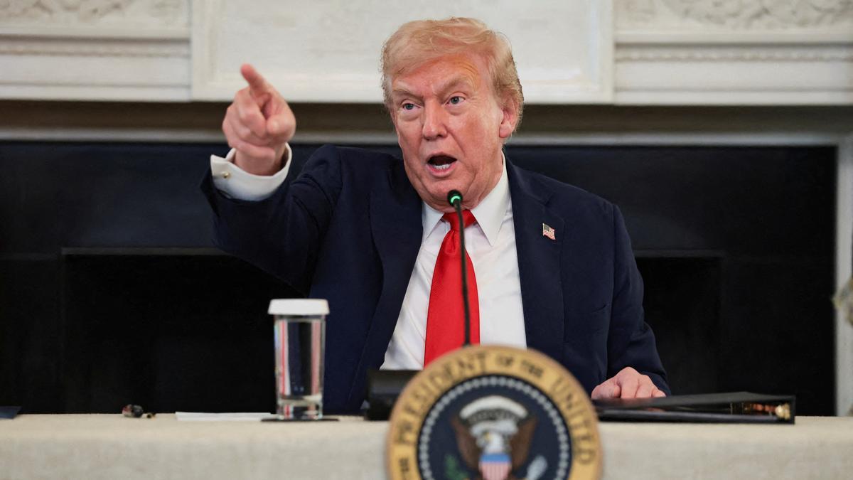 Trump sues IRS, Treasury for ₹10 billion over leaked tax information