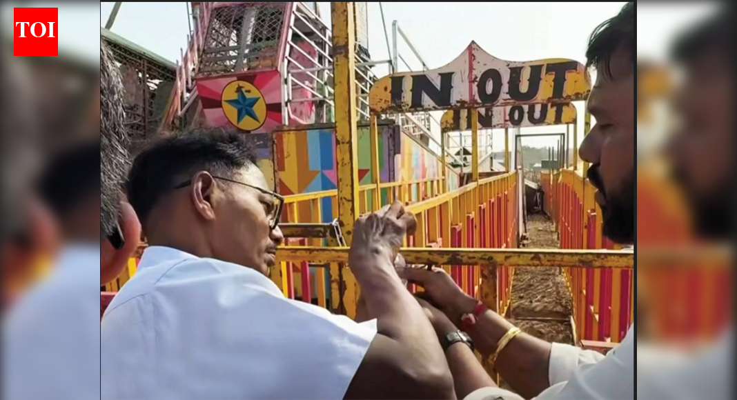 Amusement rides at Mapusa jatra sealed