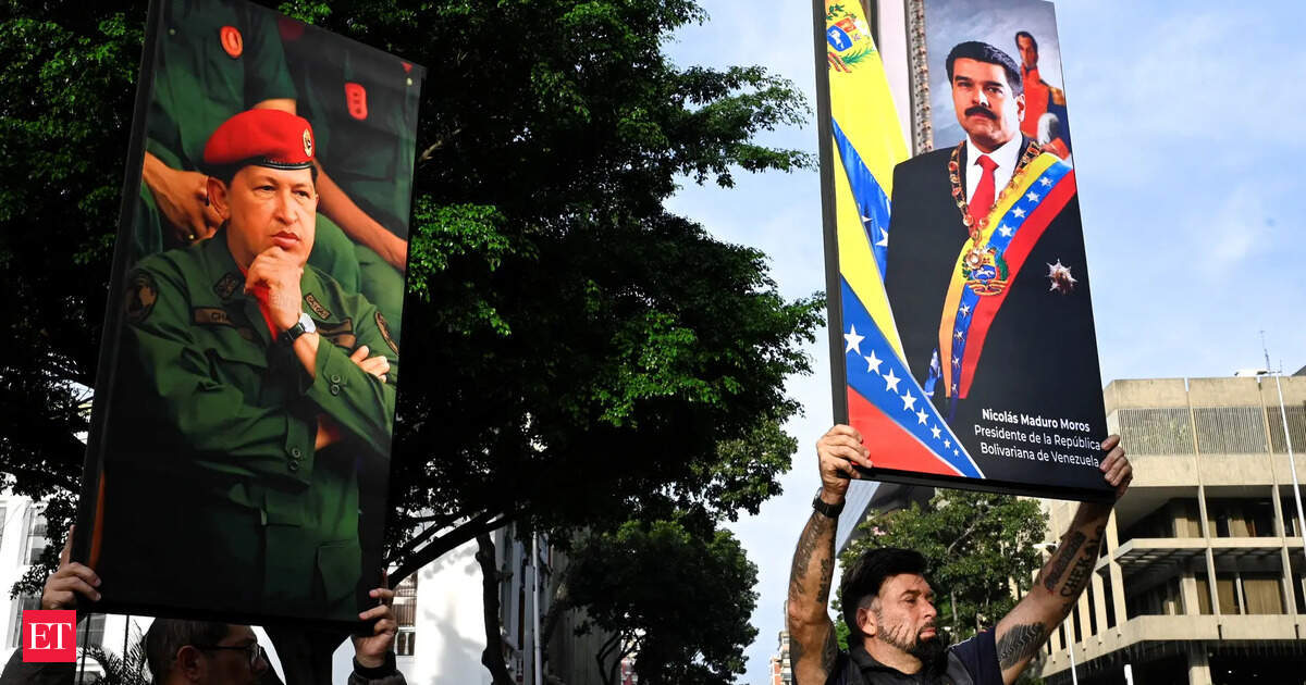 Maduro, his wife on US warship, Trump says