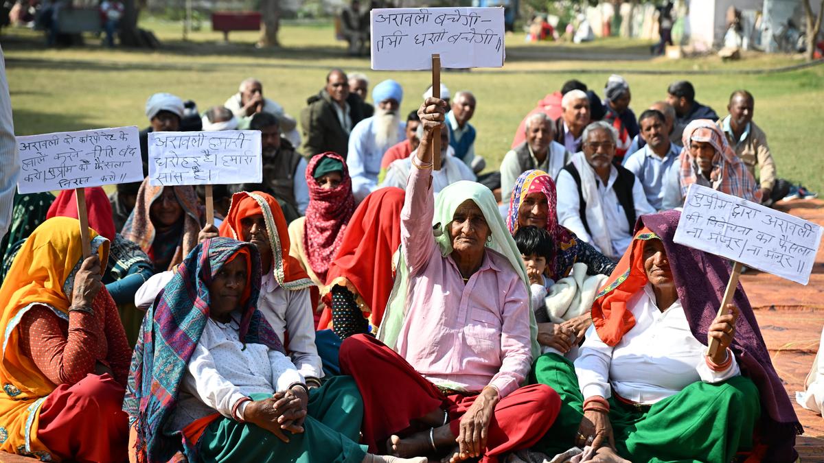 The Aravalli hills are shaken with the sound of machinery