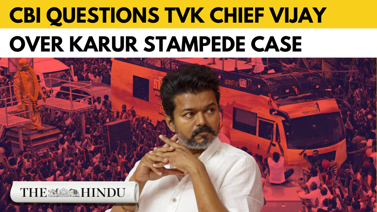 Watch: Actor Vijay appears before CBI in Karur stampede case after Supreme Court order