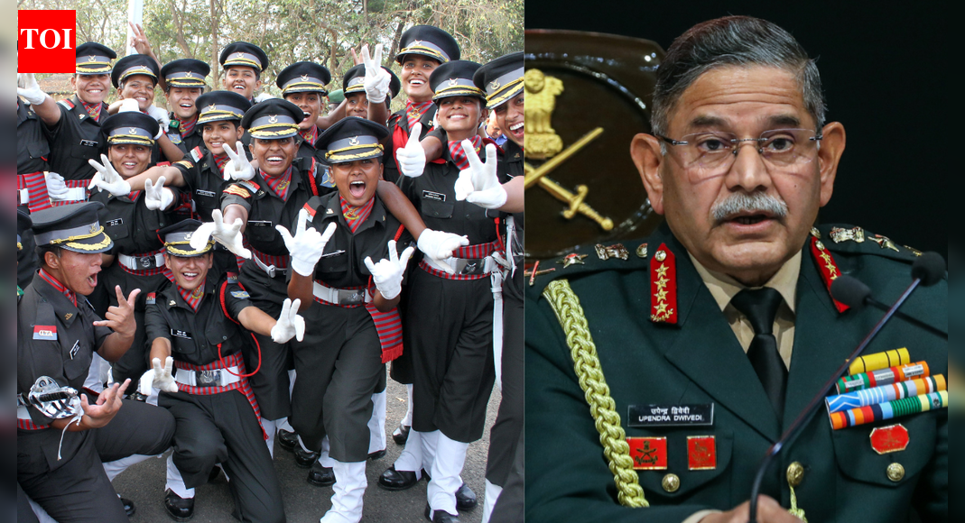 ‘Army ready to induct women in infantry if there is societal acceptance’: General Upendra Dwivedi
