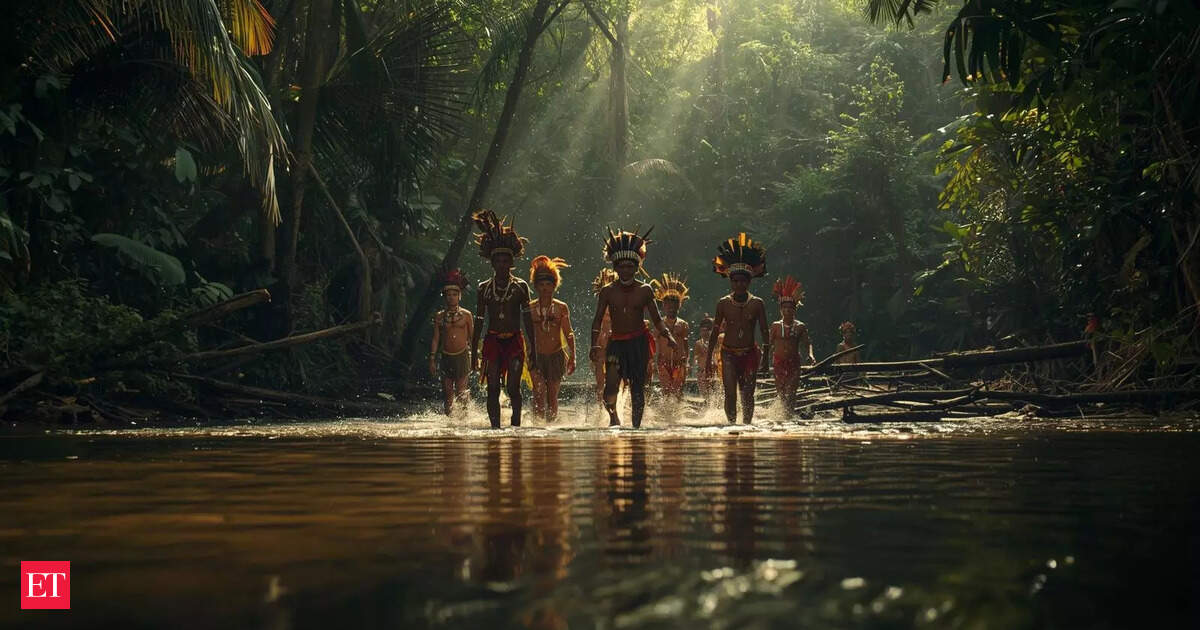 Conservationist shares first-ever video of uncontacted Amazon tribe deep in the Rainforest