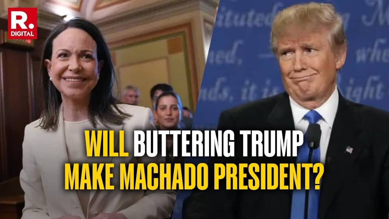 Why Venezuela’s Opposition Leader Machado Is Trying Hard To Charm Donald Trump | Explained