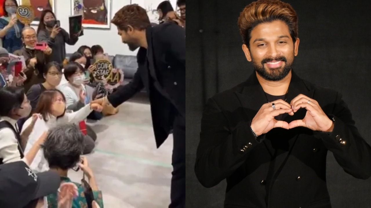 Overwhelmed with emotion: Japanese fan cries after Allu Arjun personally greets her in Tokyo
