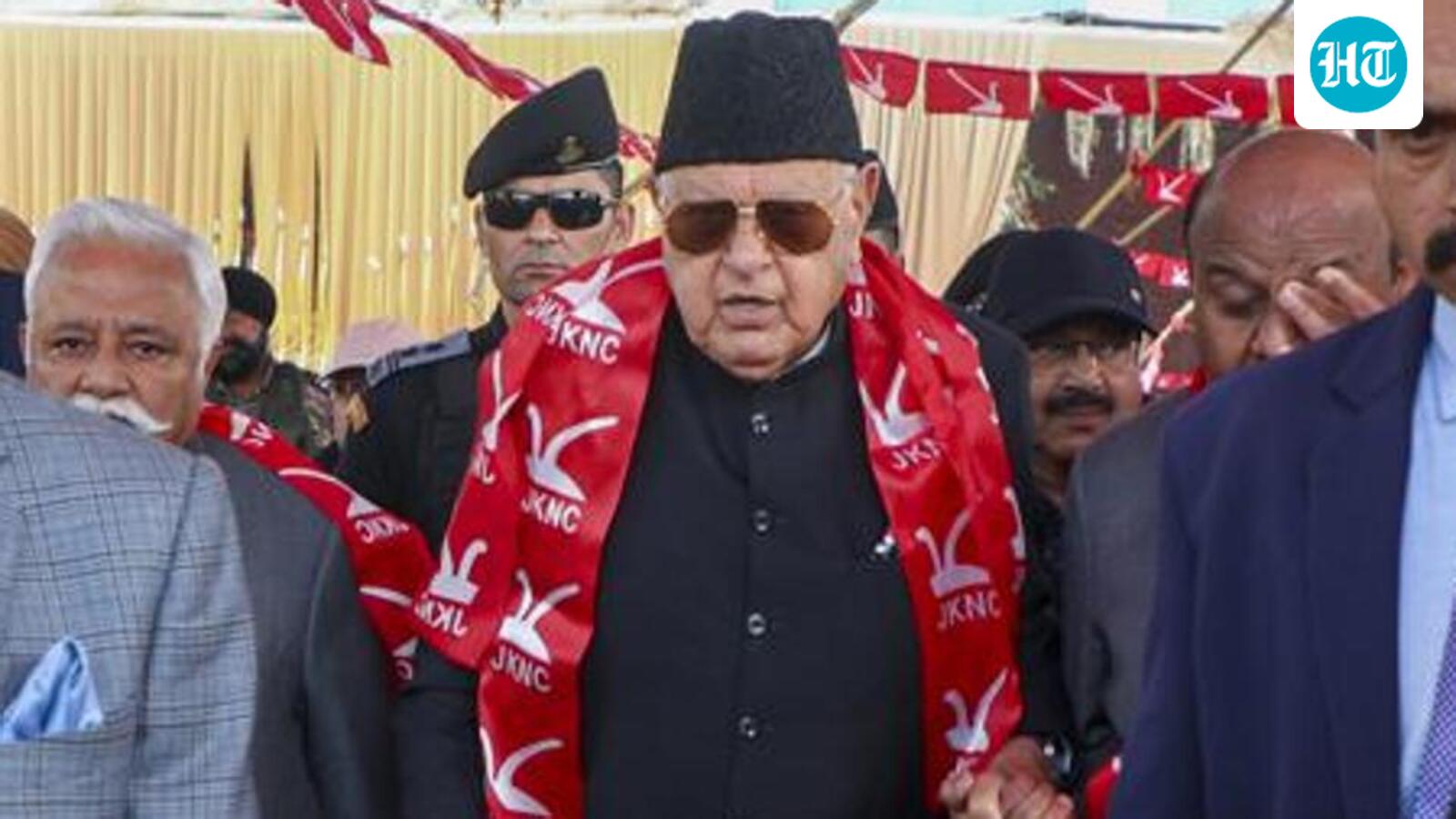 No one stopping Kashmiri Pandits from returning to Valley: Farooq Abdullah