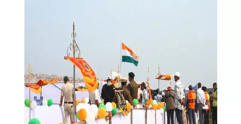Odisha Hoists Tricolour On Udabali Island To Bolster Coastal Security