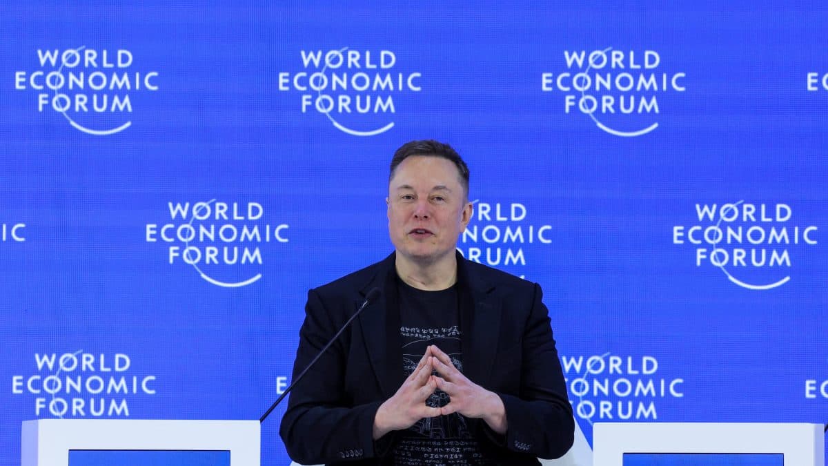 ‘Is it p i e c e’? Elon Musk mocks Donald Trump’s ‘Board of Peace’ launch at Davos | Watch