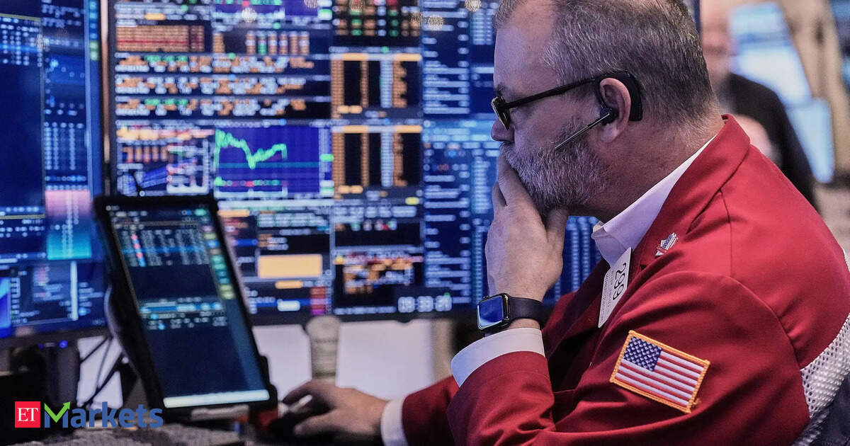 US stocks fall, as investors fret over Trump’s Fed nominee, earnings, inflation