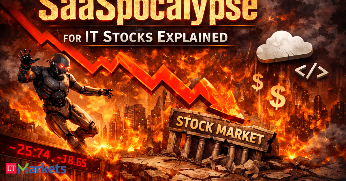 Rs 1.75 lakh crore SaaSpocalypse for IT stocks explained: What it means for investors
