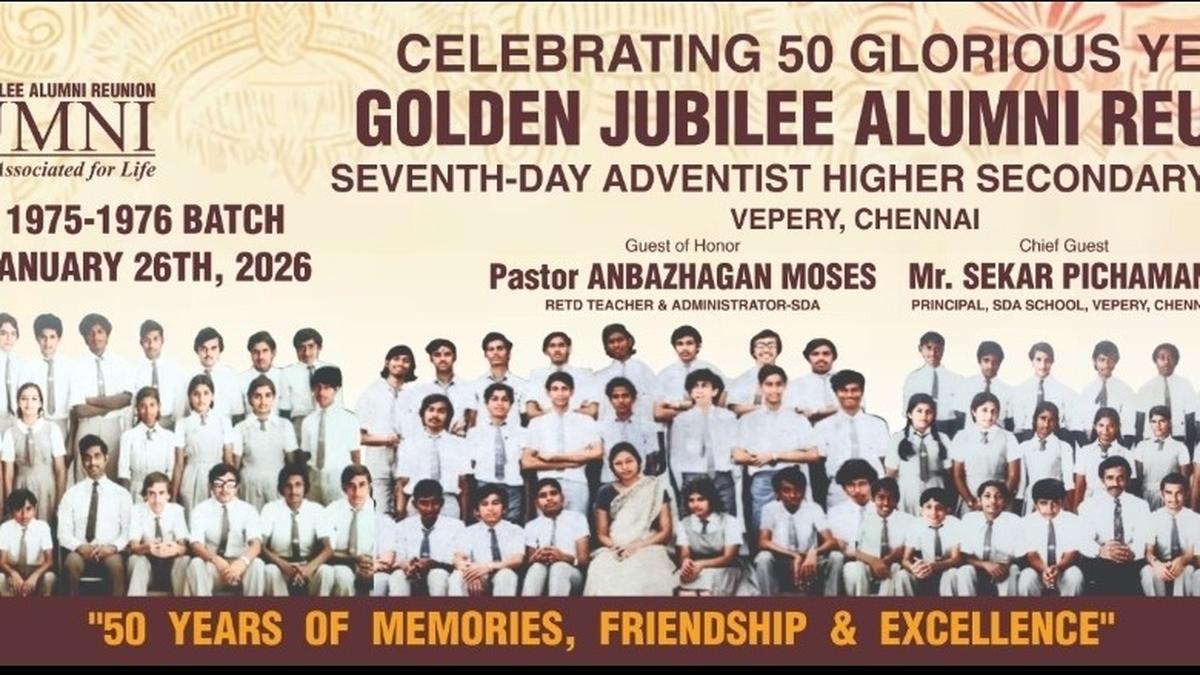 A memorable golden jubilee reunion