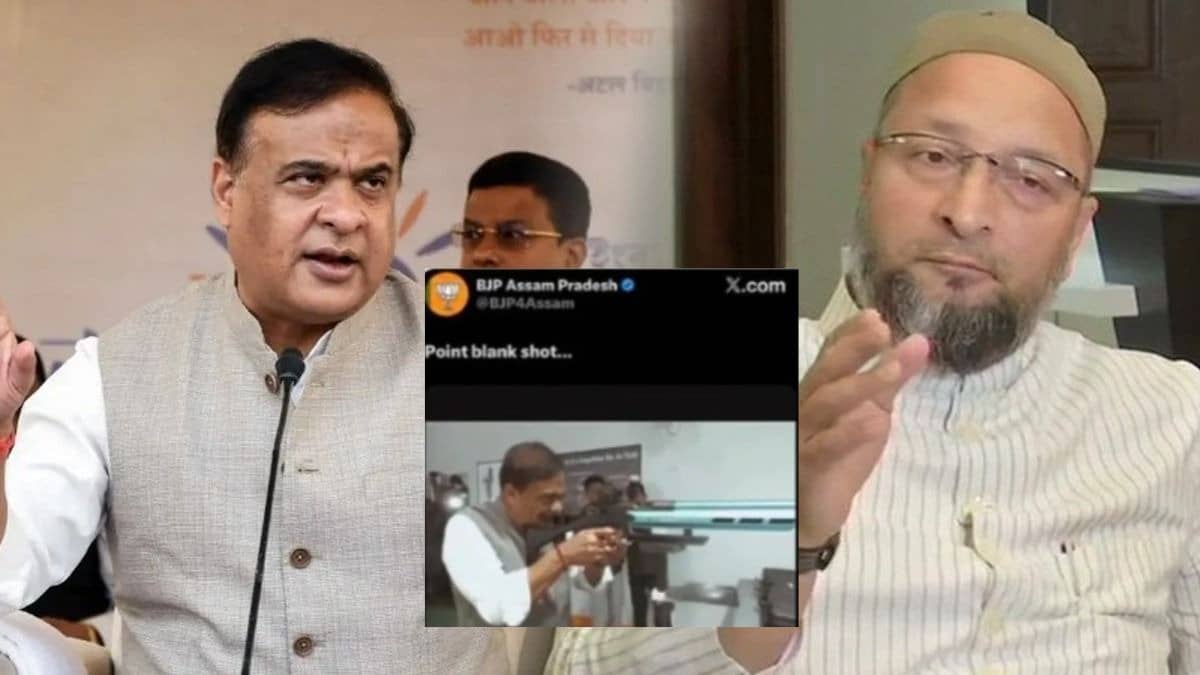 ‘I Am Ready to Go to Jail’: Assam CM Himanta Biswa After AIMIM Chief Owaisi Files Complaint Over Deleted ‘Point-Blank’ Video