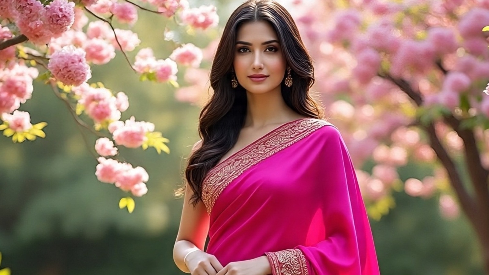 8 Georgette sarees for every mood: From subtle glamour to festive sparkle