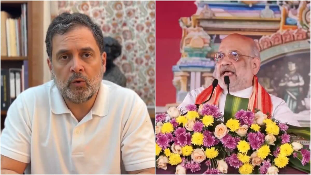 ‘His Policy Is To Lie, Then Repeat The Lie’: Amit Shah Scorches Rahul Gandhi Over US Trade Deal Claims