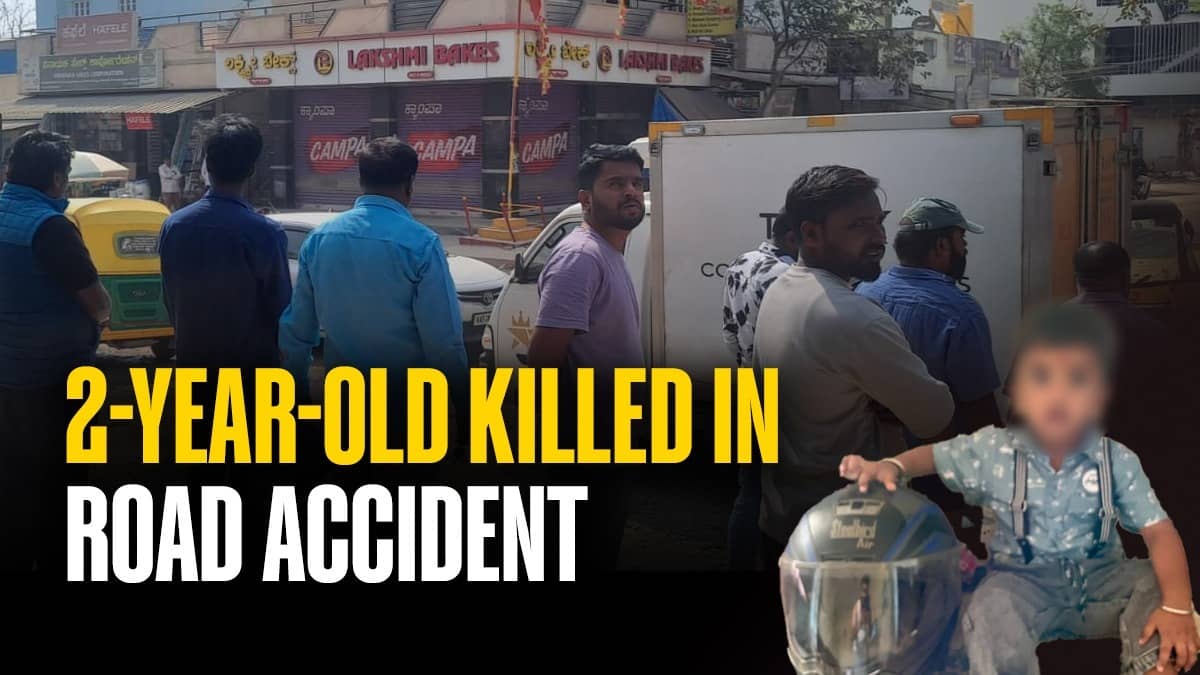 2-Year-Old Killed in Bengaluru’s Mahadevapura Crash, Locals Blame Six-Month Prolonged Road Repair Delay