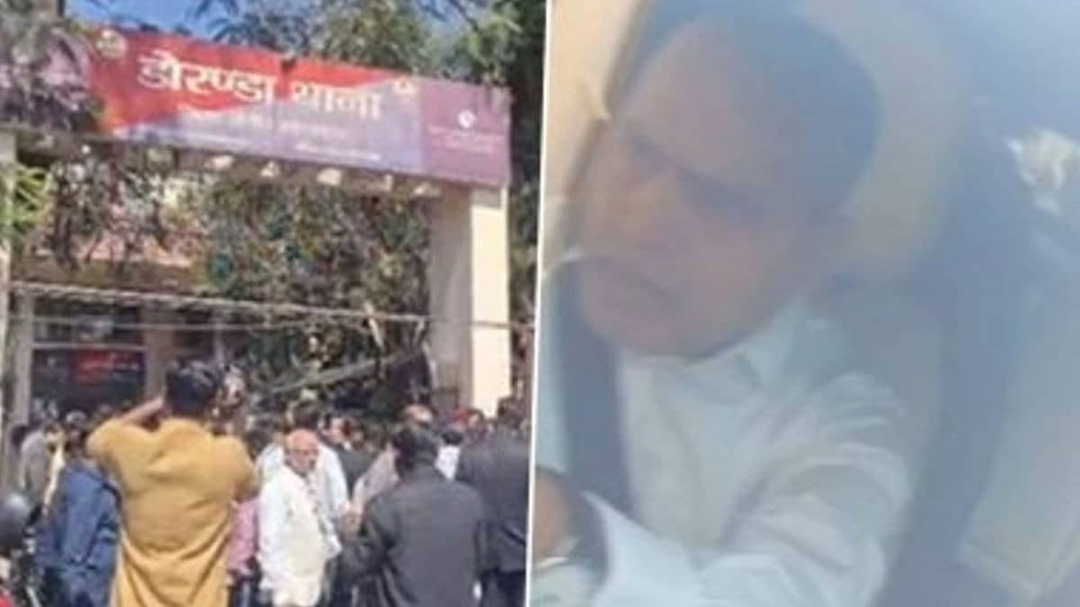 Jharkhand HC Lawyer Drags Man On Mercedes Bonnet In Ranchi