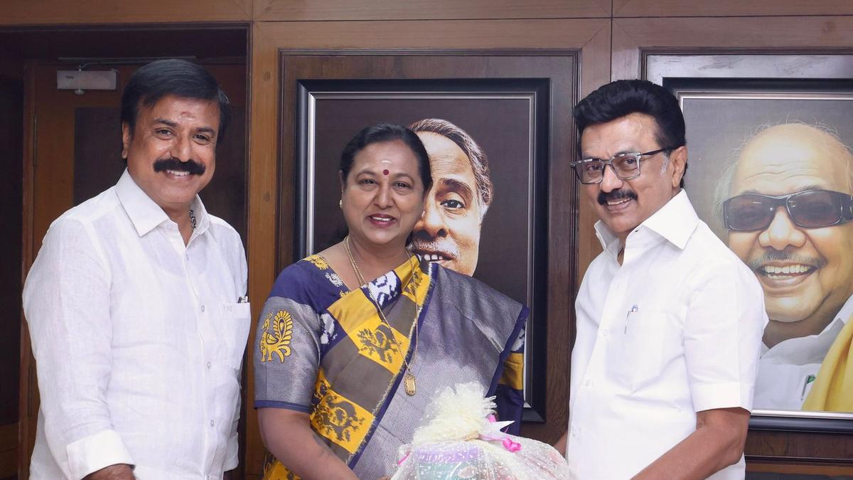 Tamil Nadu Assembly election: DMDK joins DMK-led bloc; alliance will win over 200 seats, says Premallatha