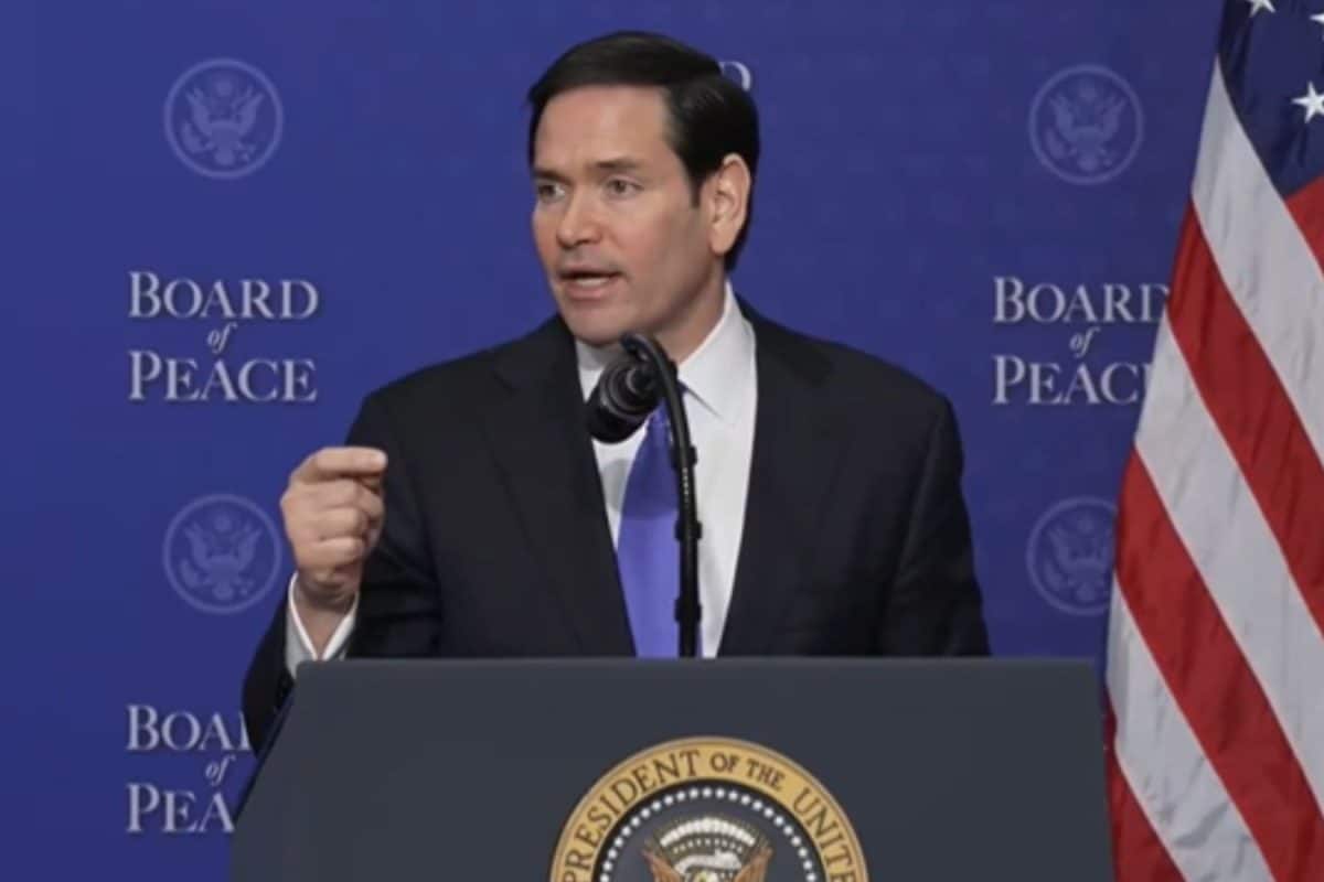 ‘No Plan B’: Marco Rubio Calls For Rebuilding Gaza For Lasting Peace