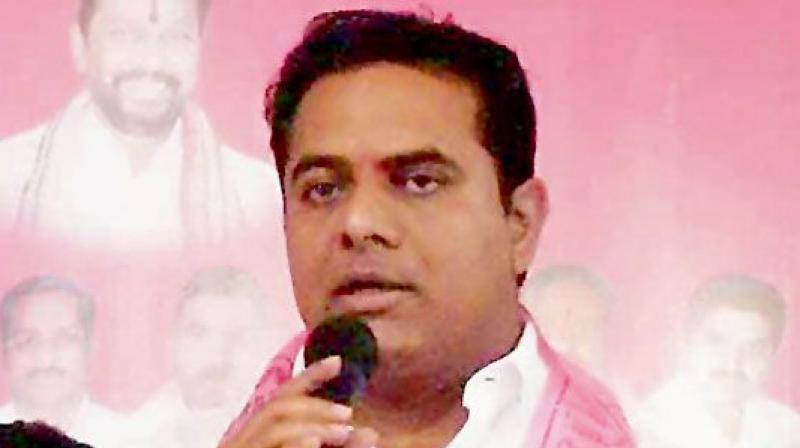 KTR Slams Youth Congress for Protest at AI Summit