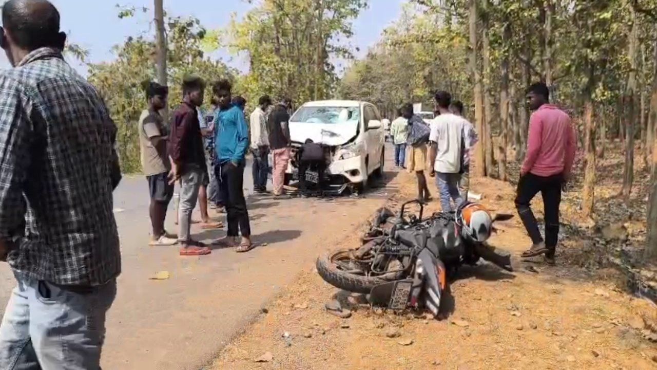 Two bikers killed after collision with car in Keonjhar; four injured in Bhubaneswar