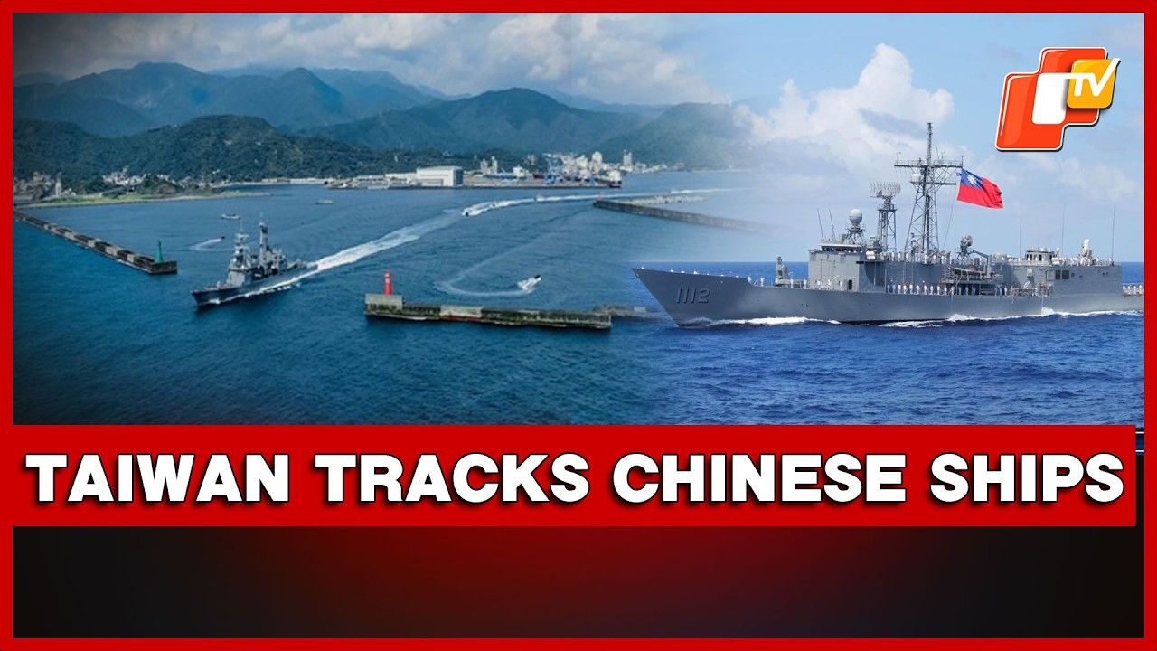 Taiwan Spots Five Chinese Naval Vessels Near Its Waters