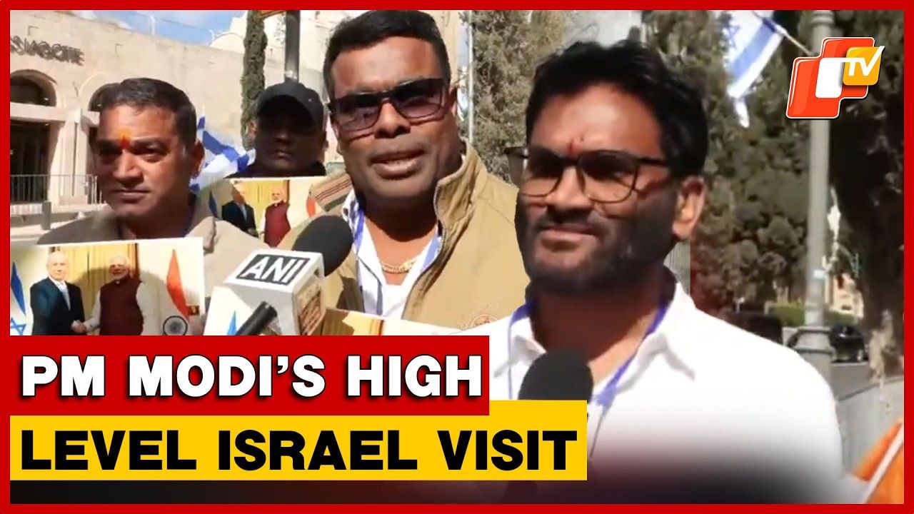 Indian Diaspora In Israel Welcomes PM Modi, Hails ‘Deepening Friendship’