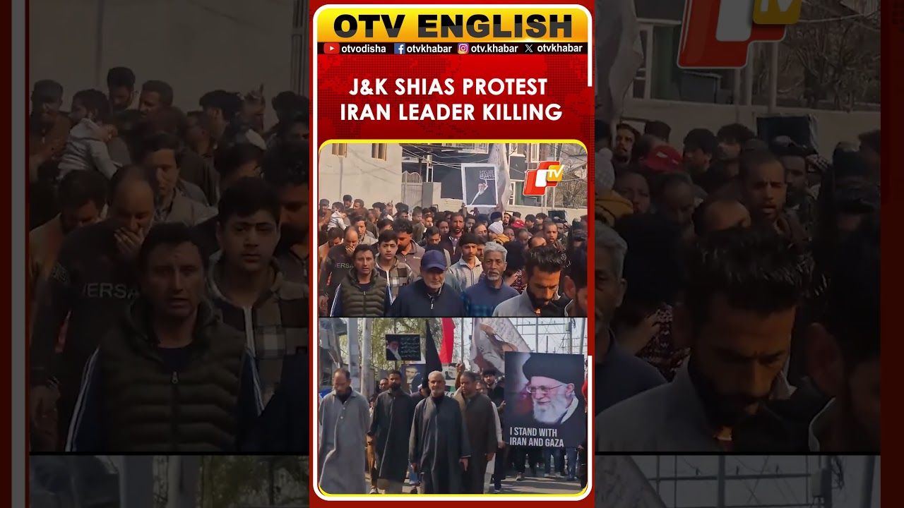 Srinagar, J&K: Shia Community Protests Iran Leader Killing By US-Israel Military Strikes | OTV