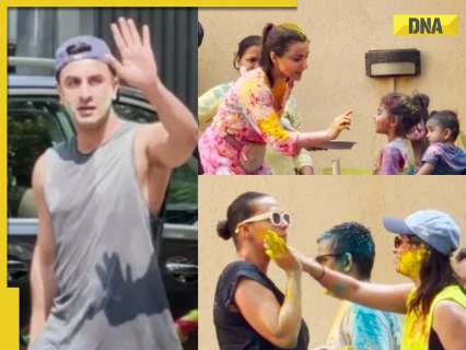 Holi 2026: Ranbir Kapoor, Soha Ali Khan-Kunal Kemmu, Neha Dhupia-Angad Bedi enjoy festivities with kids