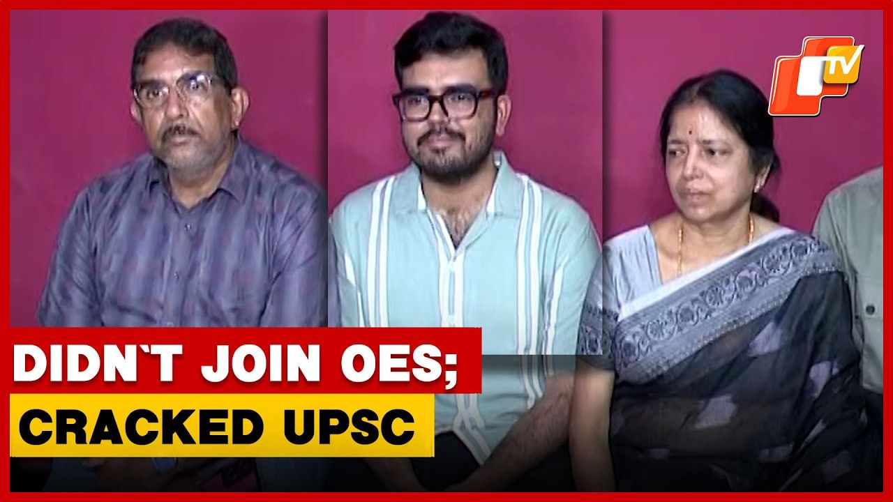 UPSC Results 2025: Puri’s Amrit Mohapatra Secures AIR 121, Calls Balance Key To Success | OTV