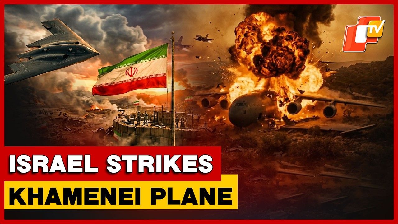 Khamenei’s Plane Destroyed As Israel Expands Iran Strikes