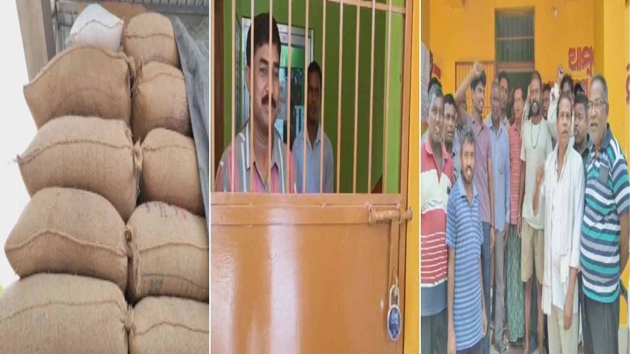 Bhadrak paddy crisis: Angry farmers lock co-operative staff inside office