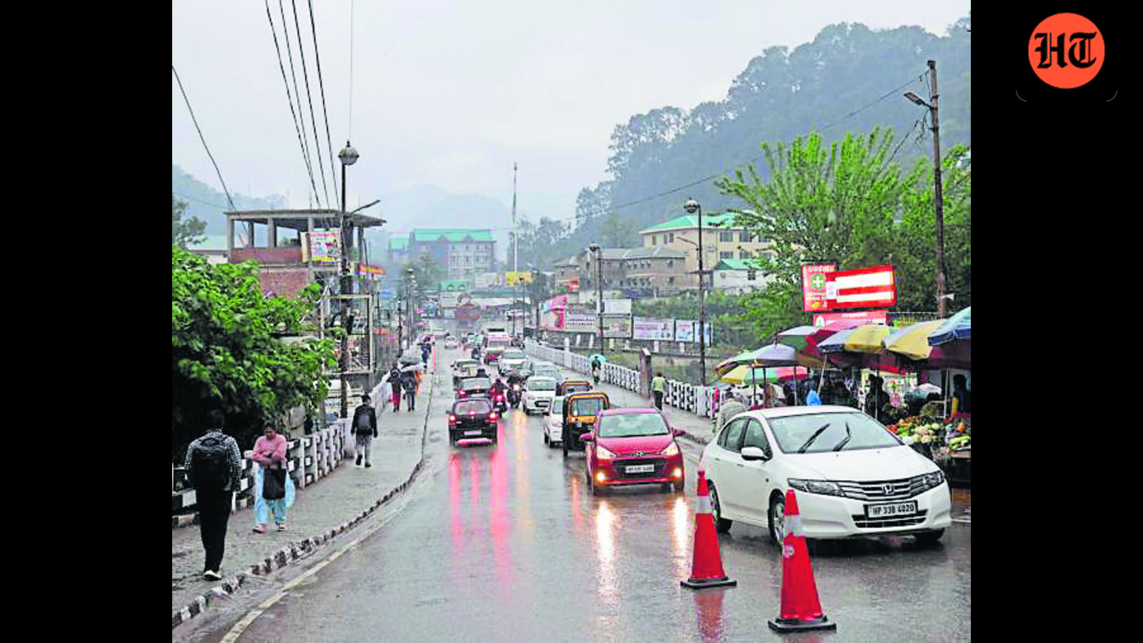 Orange alert for 3 districts as wet spell continues in Himachal