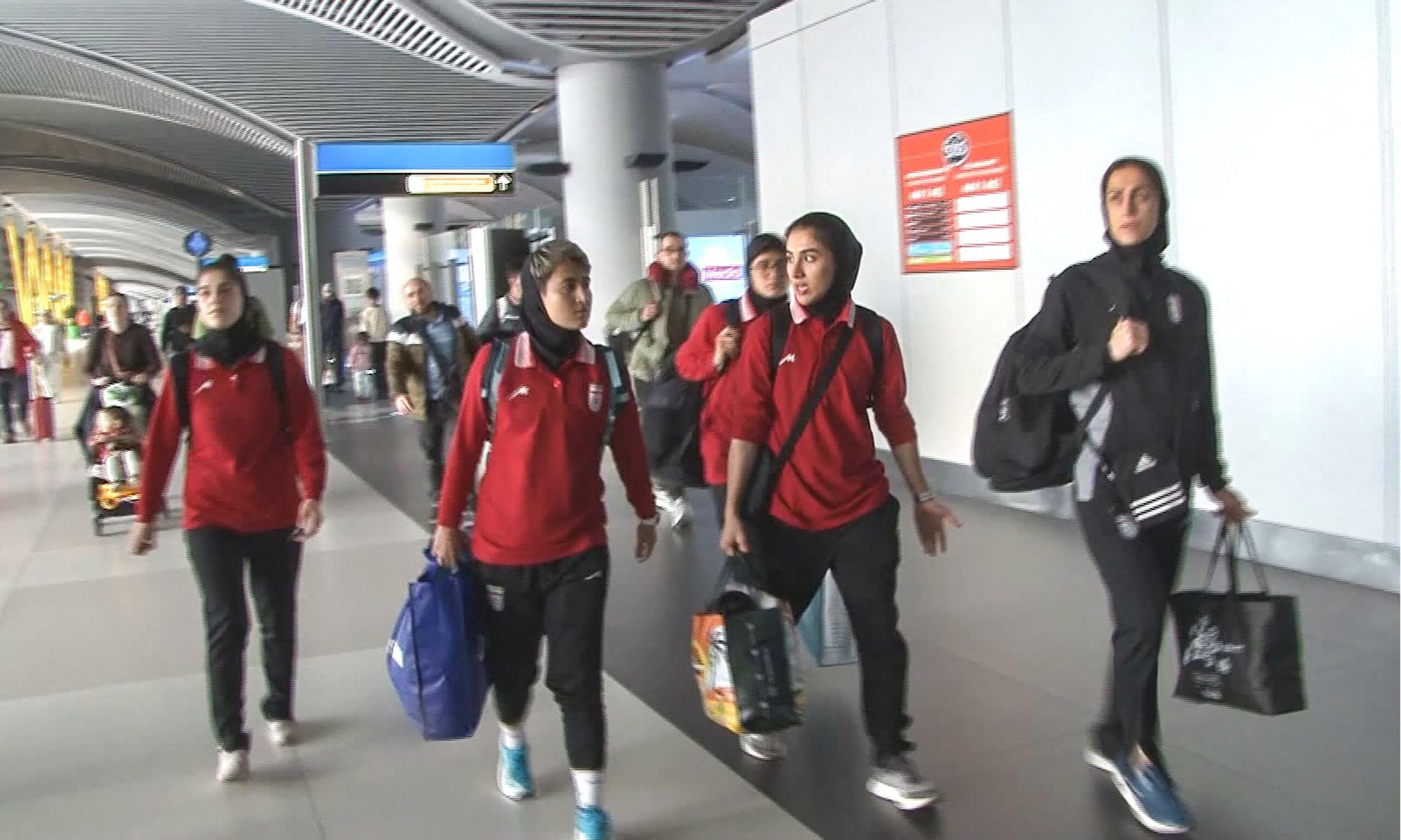 Iran Women’s Football Team Feted in Tehran After Asylum Battle