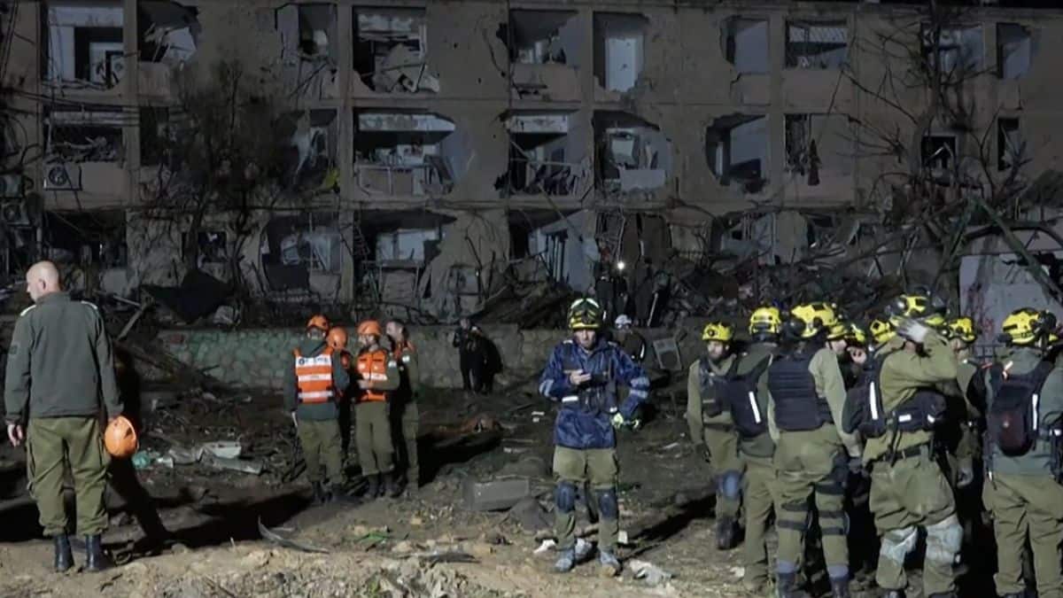 Israel-Iran war live: Iran warns of targeting US-Israel infrastructure as Trump threatens strikes on power plants over Hormuz