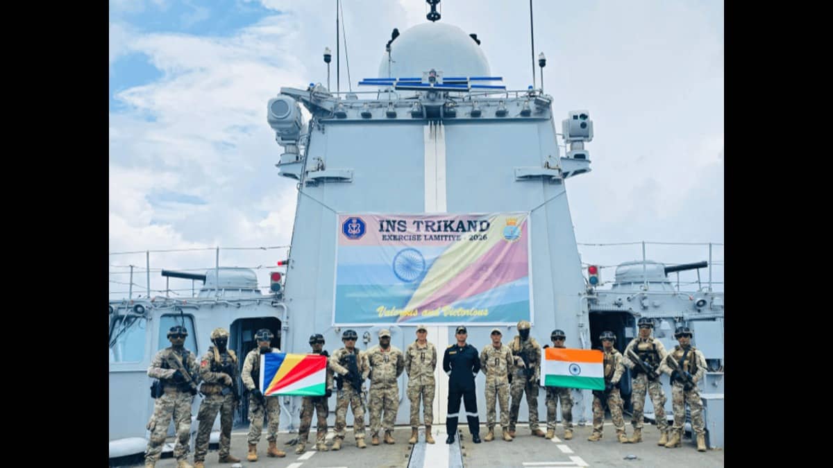 Indian Naval Ship Trikand Concludes Port Call at Port Victoria in Seychelles